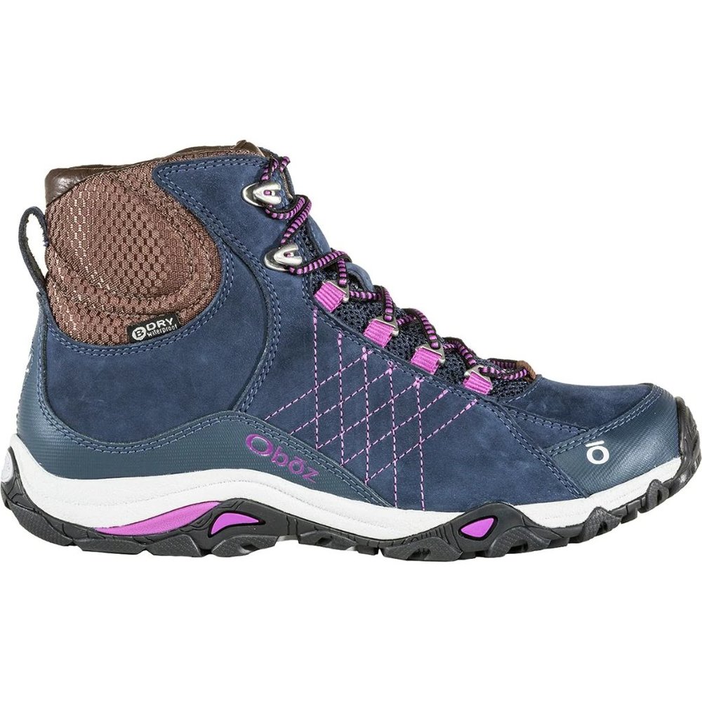 Oboz Sapphire Mid B-Dry Hiking Boot - Women's, nubuck leather, Waterproof